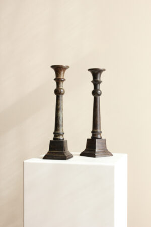 Bronze Candlestick Holders
