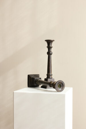 Bronze Candlestick Holders
